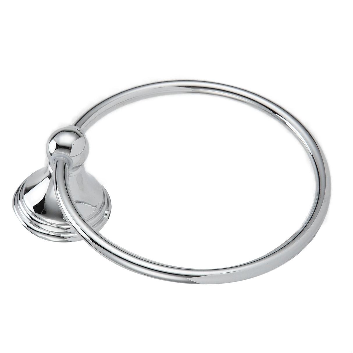 Towel Ring Stainless Steel Hand Towel Holder WallMounted Towel Rack Bathroom Hardware Rack(893 Chromeplate )