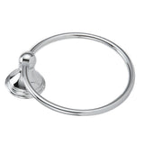 Towel Ring Stainless Steel Hand Towel Holder WallMounted Towel Rack Bathroom Hardware Rack(893 Chromeplate )