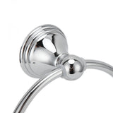 Towel Ring Stainless Steel Hand Towel Holder WallMounted Towel Rack Bathroom Hardware Rack(893 Chromeplate ) - Extra Image