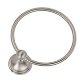 Towel Ring Stainless Steel Hand Towel Holder WallMounted Towel Rack Bathroom Hardware Rack(893 Brushed )