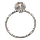 Towel Ring Stainless Steel Hand Towel Holder WallMounted Towel Rack Bathroom Hardware Rack(893 Brushed )