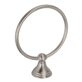 Towel Ring Stainless Steel Hand Towel Holder WallMounted Towel Rack Bathroom Hardware Rack(893 Brushed )