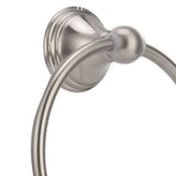 Towel Ring Stainless Steel Hand Towel Holder WallMounted Towel Rack Bathroom Hardware Rack(893 Brushed ) - Extra Image
