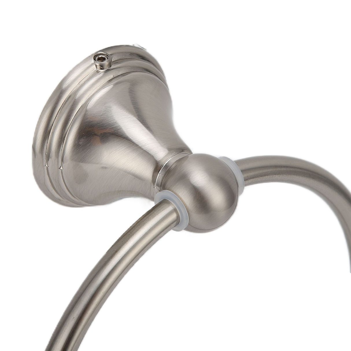 Towel Ring Stainless Steel Hand Towel Holder WallMounted Towel Rack Bathroom Hardware Rack(893 Brushed )