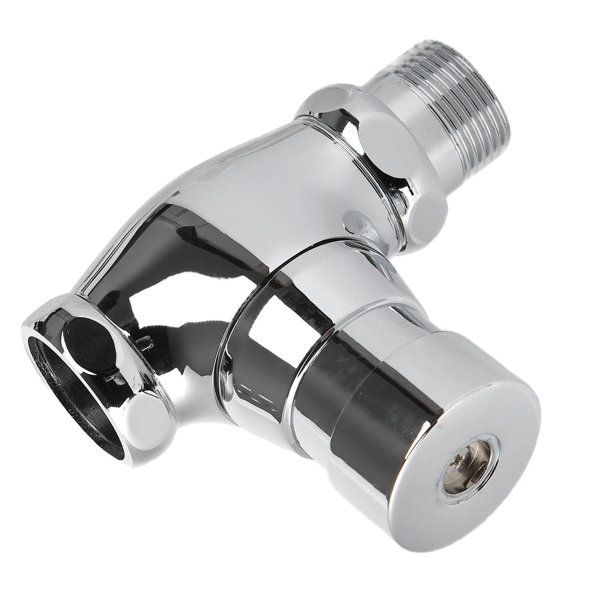 Urinal Flush Valve Brass Hand Pressing Delay Self Closing Bathroom Flushing Valve for Home Hotel Public Toilet