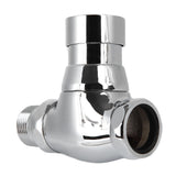 Urinal Flush Valve Brass Hand Pressing Delay Self Closing Bathroom Flushing Valve for Home Hotel Public Toilet