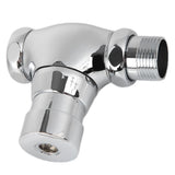 Urinal Flush Valve Brass Hand Pressing Delay Self Closing Bathroom Flushing Valve for Home Hotel Public Toilet