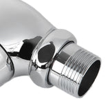Urinal Flush Valve Brass Hand Pressing Delay Self Closing Bathroom Flushing Valve for Home Hotel Public Toilet
