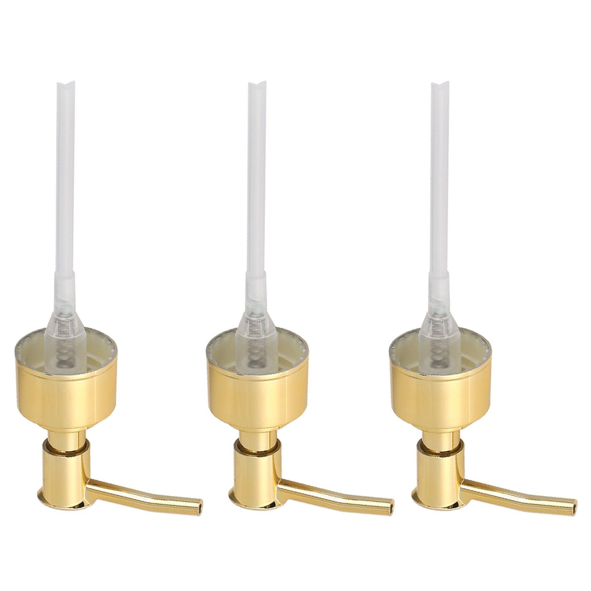 Perfume Bottle Pump Shampoo and Conditioner Bottle Nozzle for Soap Lotion Massage Oil BottleGolden