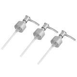 Perfume Bottle Pump Shampoo and Conditioner Bottle Nozzle for Soap Lotion Massage Oil BottleSilver - Extra Image