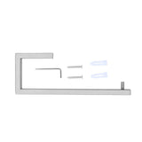 Towel Rack 304 Stainless Steel Corrosion Resistant Rust Resistant Hand Towel Holder for Bathroom Toilet