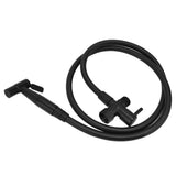 G1/2 Handheld Bidet Sprayer Set Punch Free Adjustable Water Pressure Cloth Diaper Sprayer - Top-Down View