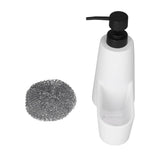 Soap Dispenser Dishwashing Liquid Hand Soap Pump with A Steel Ball for Bathroom and Kitchen SinkWhite