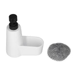 Soap Dispenser Dishwashing Liquid Hand Soap Pump with A Steel Ball for Bathroom and Kitchen SinkWhite