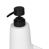 Soap Dispenser Dishwashing Liquid Hand Soap Pump with A Steel Ball for Bathroom and Kitchen SinkWhite