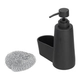 Soap Dispenser Dishwashing Liquid Hand Soap Pump with A Steel Ball for Bathroom and Kitchen SinkBlack