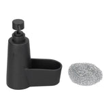 Soap Dispenser Dishwashing Liquid Hand Soap Pump with A Steel Ball for Bathroom and Kitchen SinkBlack