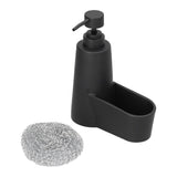 Soap Dispenser Dishwashing Liquid Hand Soap Pump with A Steel Ball for Bathroom and Kitchen SinkBlack