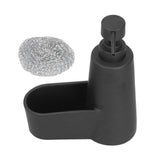 Soap Dispenser Dishwashing Liquid Hand Soap Pump with A Steel Ball for Bathroom and Kitchen SinkBlack