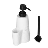 Soap Foam Dispenser Rich Convenient Easy Cleaning Eco Friendly Durable Kitchen Soap Dispenser for Bathroom - Side View