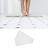 24 Pcs Bathtub Non Slip Stickers Self Adhesive Waterproof Strong Grip Anti Slip Strips for Stairs Floor Kitchen2x38cm