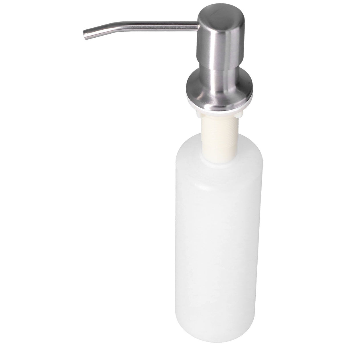 Sink Soap Dispenser Stainless Steel Press Head 300ML Soap Lotion Container Kitchen Bathroom Accessory