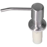 Sink Soap Dispenser Stainless Steel Press Head 300ML Soap Lotion Container Kitchen Bathroom Accessory