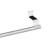2Pcs Stainless Steel Hanging Towel Rack No Punch Bathroom Hanger for Home Hotel Apartment23CM