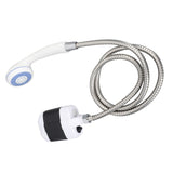 Rechargeable Camping Shower 2400mah USB Charging Powerful Waterproof Camping Shower Set for Home Outdoor - Close-Up Angle