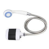 Rechargeable Camping Shower 2400mah USB Charging Powerful Waterproof Camping Shower Set for Home Outdoor