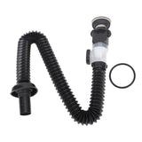 Sink Drain Pipe Prevent Backflow Bad Odor Removal Leakage Proof Downcomer Pipe for Home Use