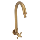 Garden Outdoor Faucet Antique In Wall Frost Crack Prevention 360 Degree Rotation Single Cold Water Faucet Tap Thin Mouth - Extra Image
