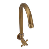 Garden Outdoor Faucet Antique In Wall Frost Crack Prevention 360 Degree Rotation Single Cold Water Faucet Tap Round Mouth