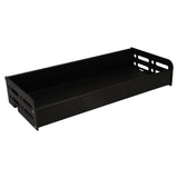Floating Shelves Space Aluminum Wall Mounted Decorative Storage Shelf for Kitchen Bathroom Living Room Bedroom Black