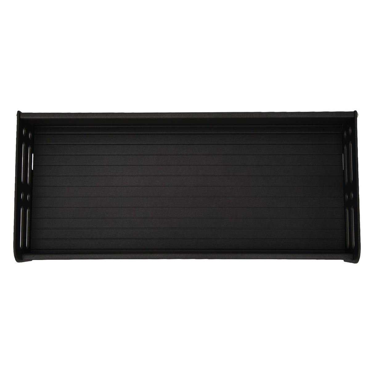 Floating Shelves Space Aluminum Wall Mounted Decorative Storage Shelf for Kitchen Bathroom Living Room Bedroom Black