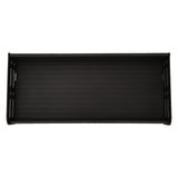 Floating Shelves Space Aluminum Wall Mounted Decorative Storage Shelf for Kitchen Bathroom Living Room Bedroom Black