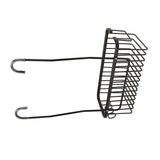 Over The Toilet Storage Shelf Large Capacity Aluminum Toilet Storage Basket Metal Bathroom Storage Organizer Black