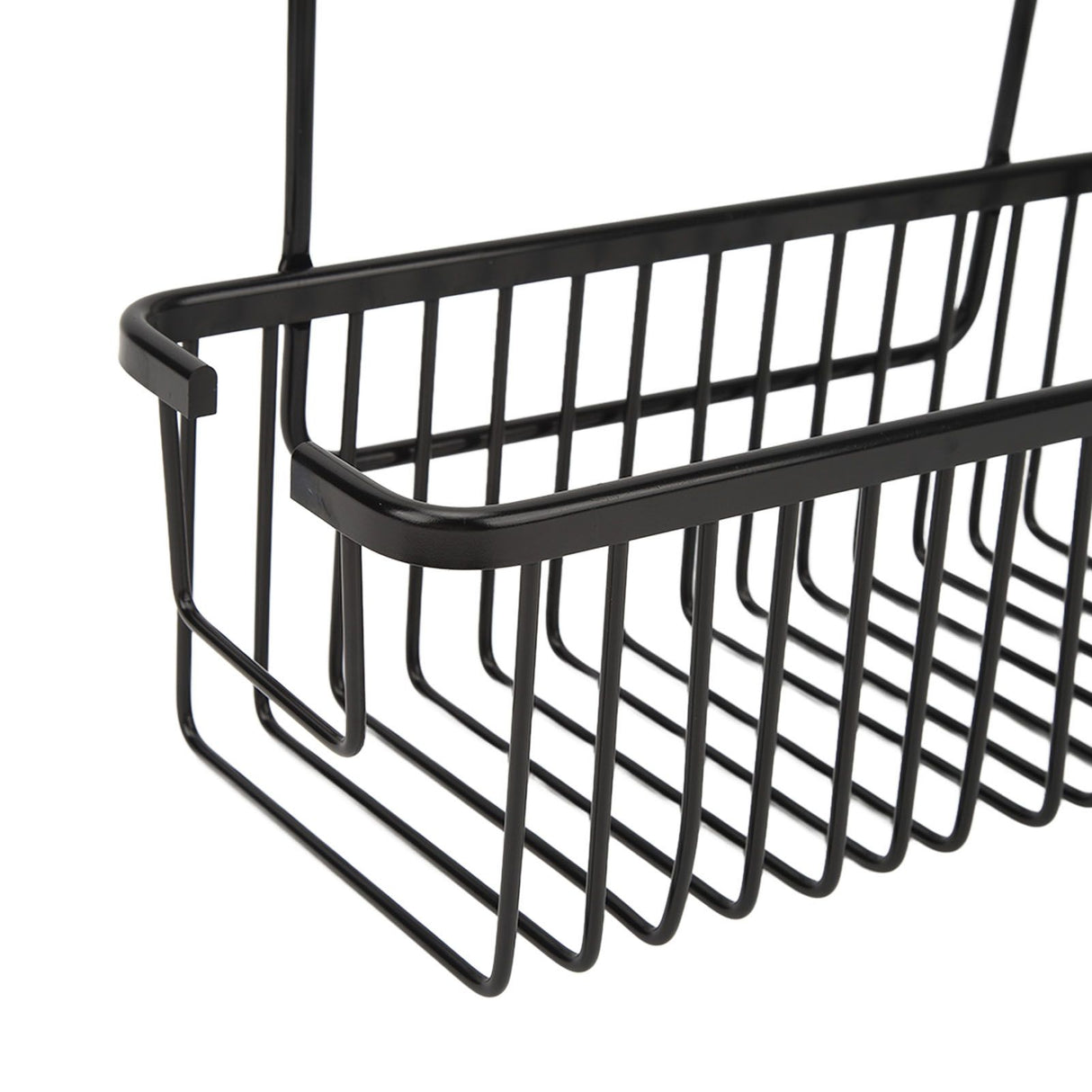 Over The Toilet Storage Shelf Large Capacity Aluminum Toilet Storage Basket Metal Bathroom Storage Organizer Black