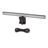Black Laptop Monitor Lamp Anti Blue Light Eye Care LED Computer Monitor Light Bar 33cm