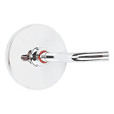 High Pressure Rain Shower Head Water Conservation Bathroom Shower Head for Household Hotel 6 Inch Silver