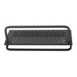 Shower Caddy Grey Shower Organizer Shelf Easy Install Aluminium Alloy Large Capacity Shower Accessory for Bathroom Home 30cm / 11.8in - 45-Degree Angle