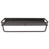 Shower Caddy Grey Shower Organizer Shelf Easy Install Aluminium Alloy Large Capacity Shower Accessory for Bathroom Home 50cm / 19.7in