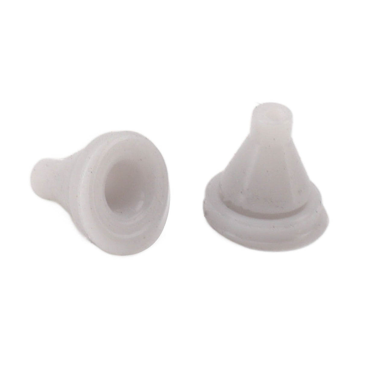 2 Set Silicone Shower Head Nozzles with Rubber Gasket Screen Flow Restrictor PTFE Tape Kit