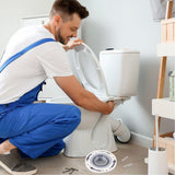 Toilet Flange Silicone and ABS Gray Universal Toilet Flange Replacement for 4in 5in Special 3in Waste Pipe - Extra Image