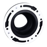 Toilet Flange Repair Kit Black Durable Silicone ABS Easy Installation Toilet Flange Replacement Kit for 4in 5in Pipe - Extra Image