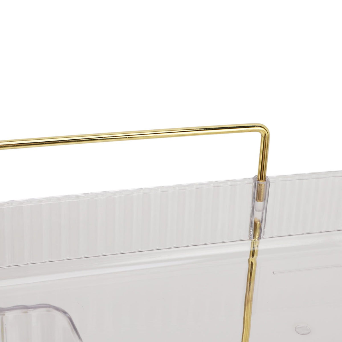 3 Tier Makeup Shelf Organizer Easy Access Aesthetic Corner Bathroom Countertop Organizer for Cosmetics Skincare Transparent
