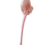 Toilet Brush Set Plastic Double Sided Brush Head Toilet Scrubber Holder Set for Home Hotel Bedroom Pink - Extra Image