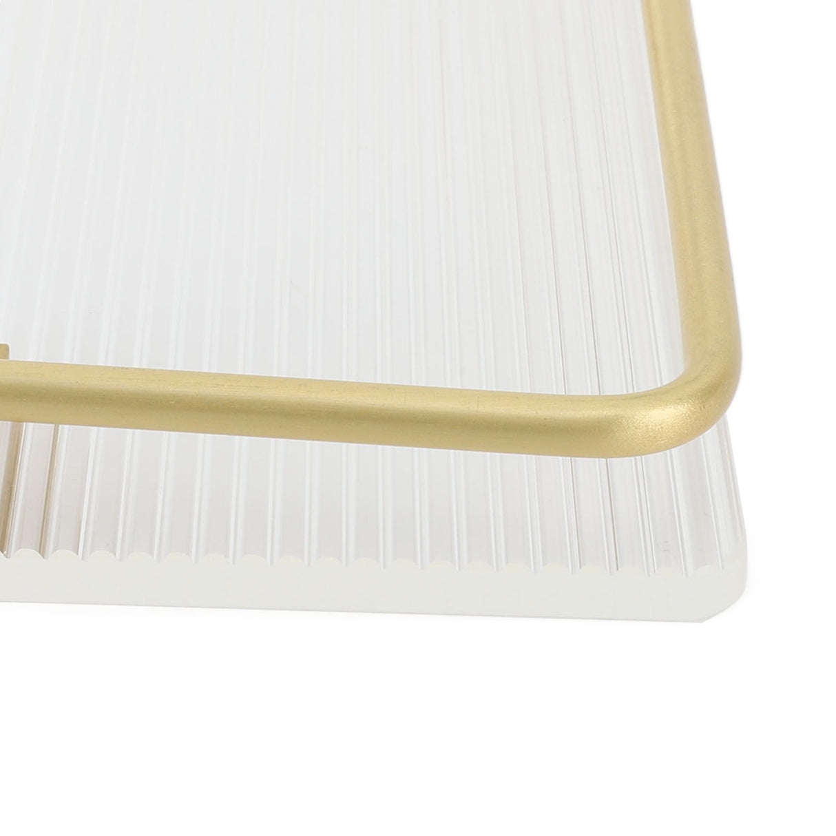 30cm Bathroom Wall Mounted Shelf Space Aluminum Acrylic Towel Rack Bathroom Storage Rack Gold