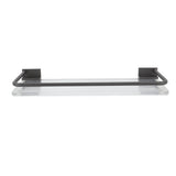30cm Bathroom Wall Mounted Shelf Space Aluminum Acrylic Towel Rack Bathroom Storage Rack Grey