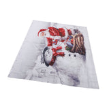 Christmas Shower Curtain Exquisite Digital Printing Thickened Waterproof Fabric Shower Curtain for Bathroom - Extra Image